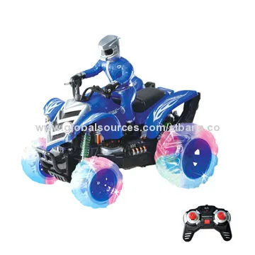 Radio Control Stunt Car Toy with Light, Music, 9 Functions