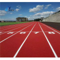 Eco-Friendly Synthetic 3: 1 Bahan Pelantar Sendiri yang Dilindungi Courts Sukan Permukaan Lantai Athletic Running Track