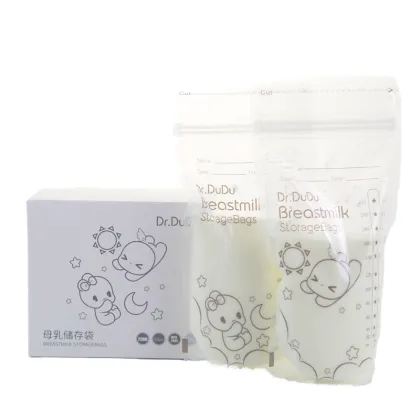 DR DU DU Global Factory NO BPA Free PET Breast Milk Storage Bag