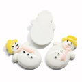 Christmas Snowman Shaped Cute Resins 100pcs/bag Christmas Party Decoration Beads Charms DIY Craft Decor Bead