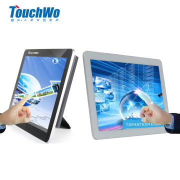 Wall mount 15.6 inch Capacitive touchscreen monitor