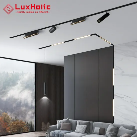 LuxHolic Linear Magnetic Downlight Pendant Light