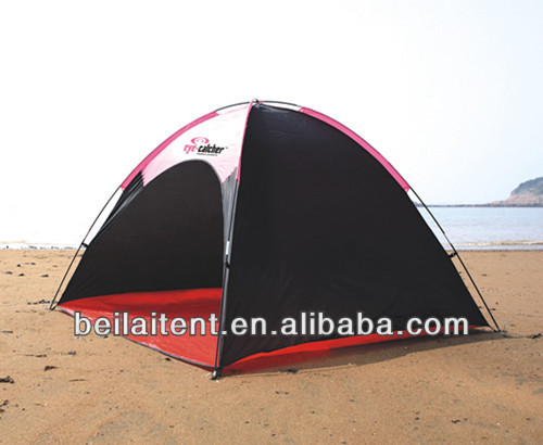 Pop up beach shelter for holidays