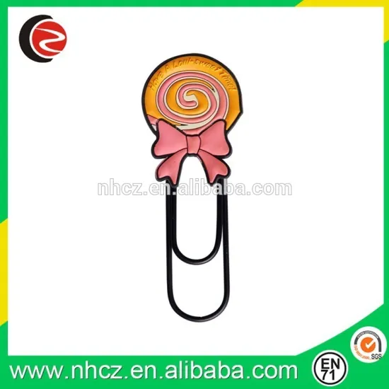 Candy Shape Travel Souvenir Gifts Rubber Bookmarks