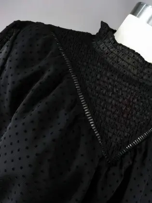 Polyester chiffon printed shirt