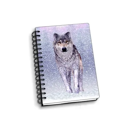 SNOW WOLF 3D NOTEBOOK-0