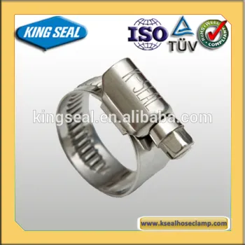 German type stainless steel worm drive hose clamp KEBG12X040SS