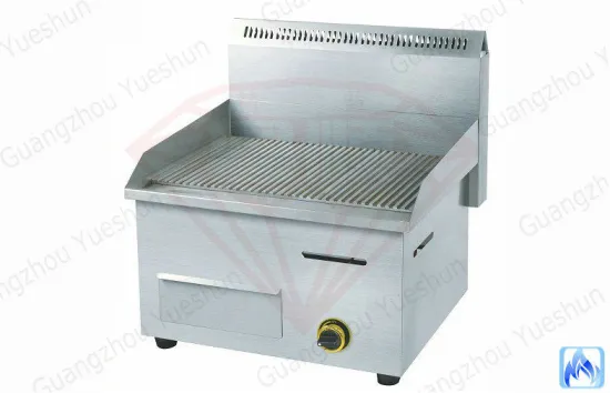 Heavy Duty Griddle For Noodle / Dumplings , Gas Griddle Grooved