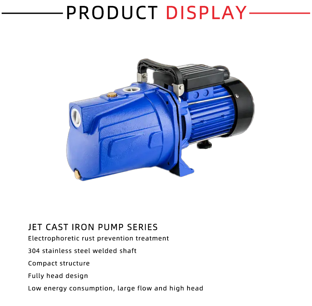 Jet cast iron pump series x