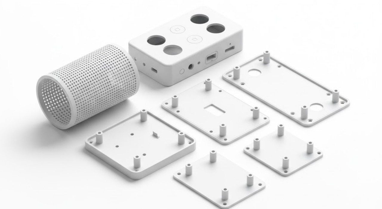 3D printed housing