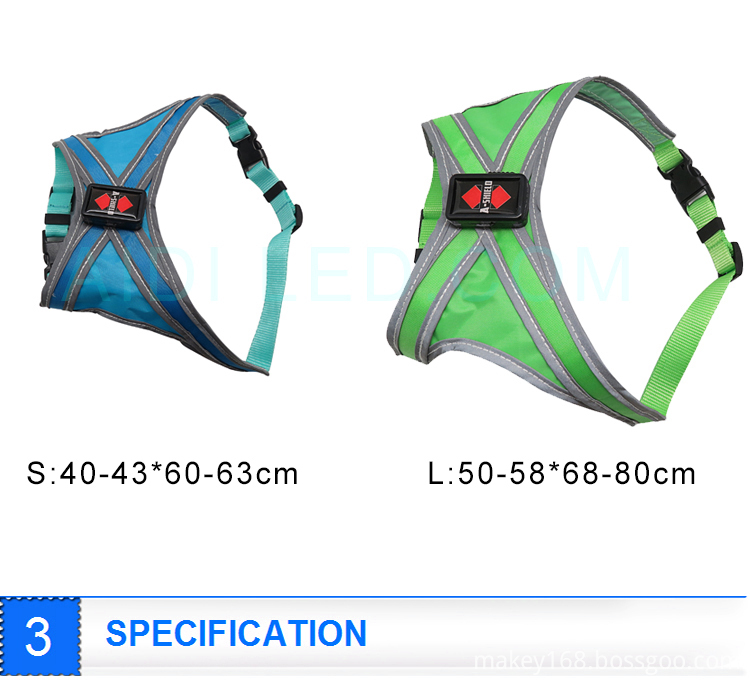 Dog Led Vest
