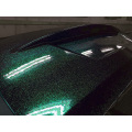 Metallic Diamond Shine Green Car Wrap Vinyl.