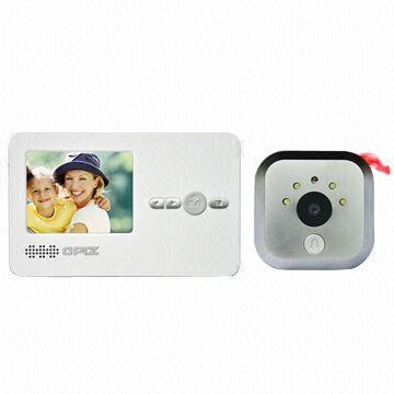 2.8-inch LCD Door Viewer with 4-piece of 1.5V AAA Battery, 240 x 320 Pixels Screen Resolution