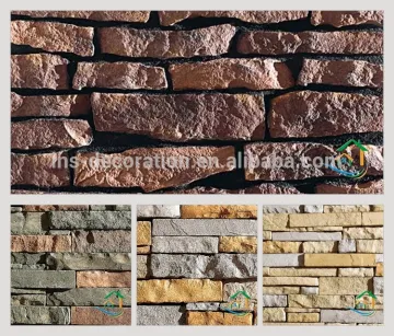 Waterproof exterior cladding stone