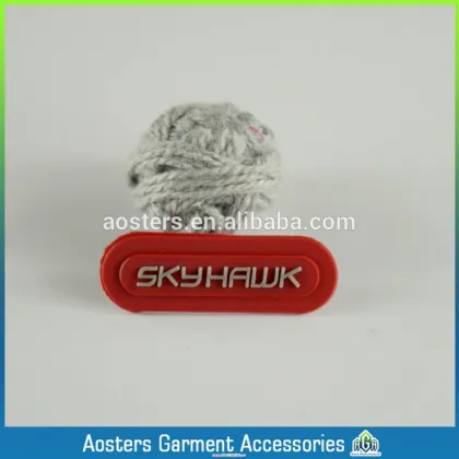 Custom tag PVC logo rubber tag for clothing brand label bag brand