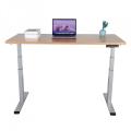 Table de bureau réglable de hauteur Desktop en bois