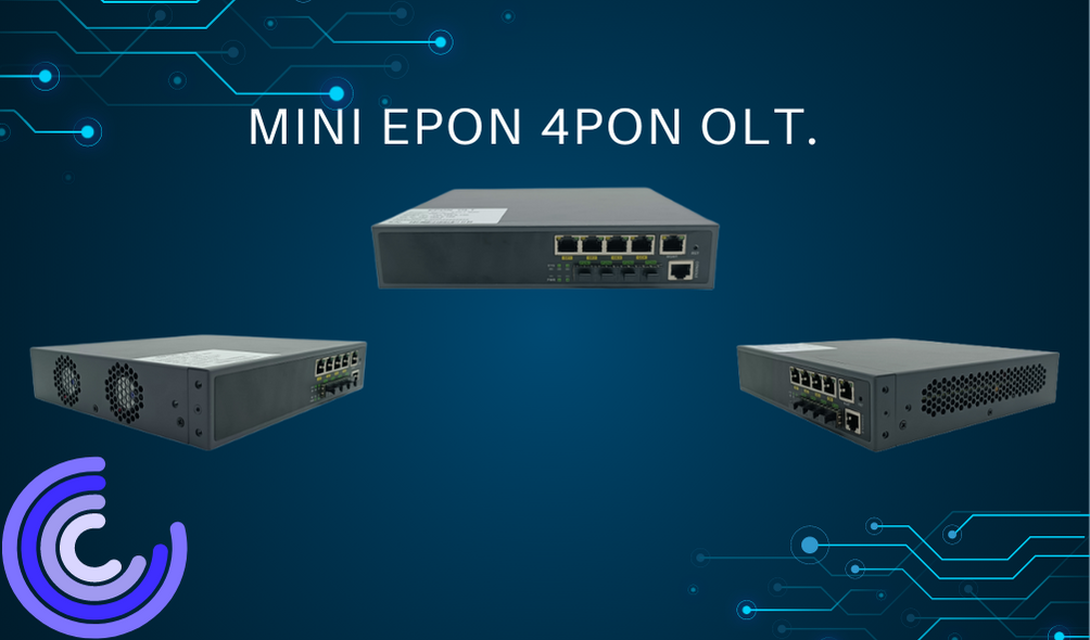 EPON MINI 4PON OLT.