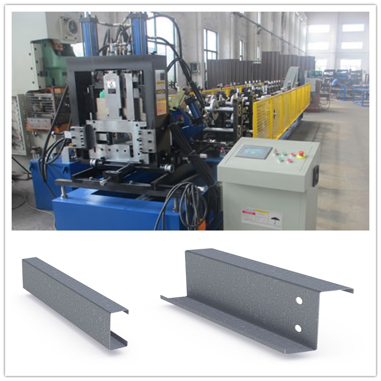 Automatically Adjustable Size CZ Purlin Roll Forming Equipment