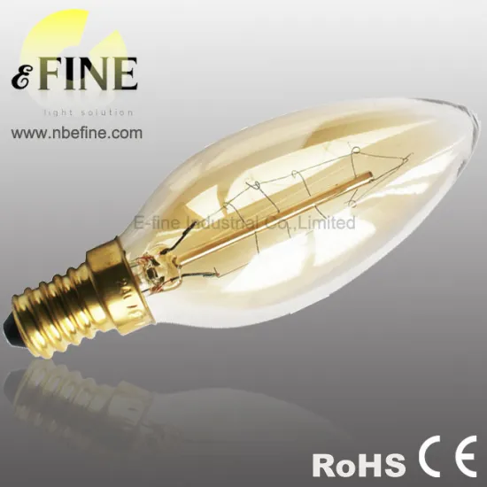 retro modern pendent light bulbs C35 candle bulb