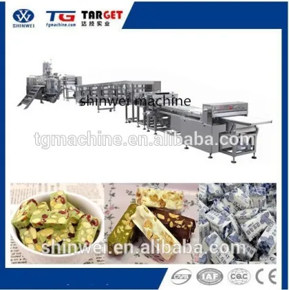 Factory price nougat candy and cutting production machinery