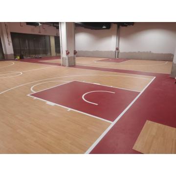 Luxury Vinyl Decorative pvc sport flooring for gymnasium