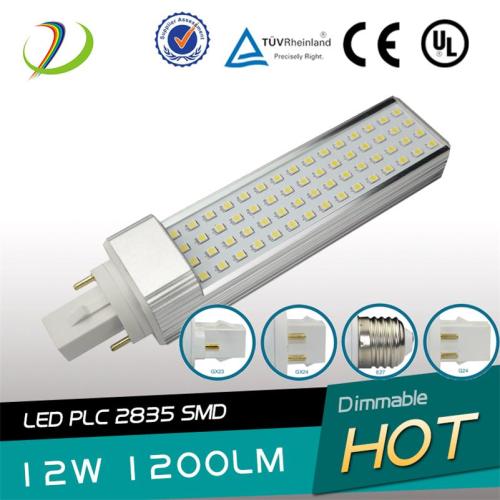 High Quality 12W LED G24 E27 Plug Lamps
