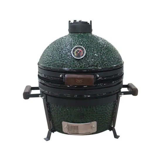 Auplex Mini Kamado Charcoal BBQ Egg Grill 16" bbq kamado grill highend for Outdoor Kitchen