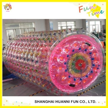 big inflatable pvc balls,hot sale inflatable wheel water roller ball price water filled lawn roller price