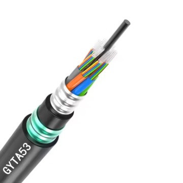 Getneknet GYTA53 20308 - Black PE Outdoor -Glasfaserkabel (2 bis 144 Kerne)