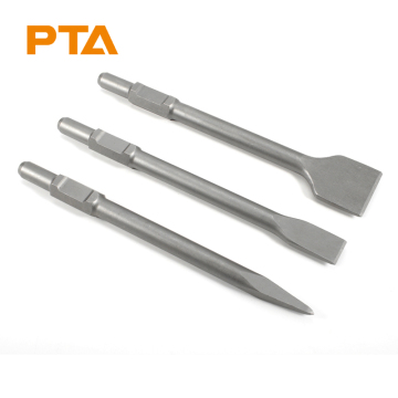 30mm Hexagonal Chisel for Heavy Duty Demolition and Clay Removal