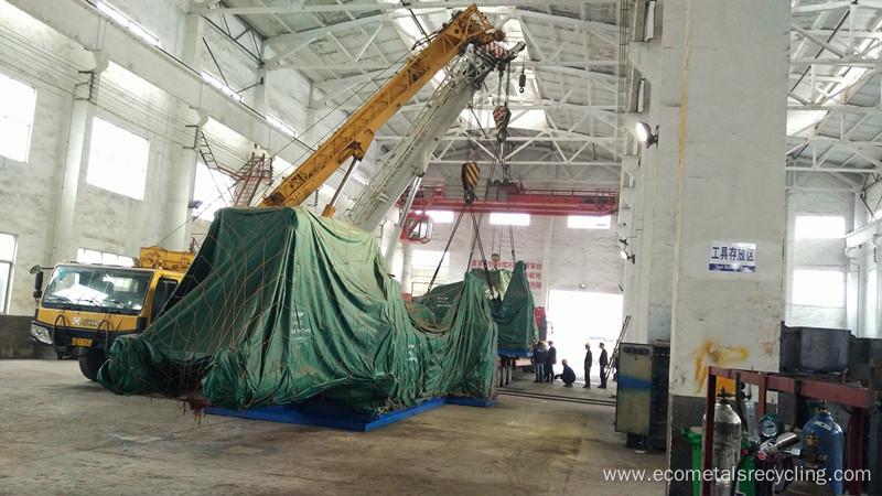 automatic waste car press hydraulic car baler