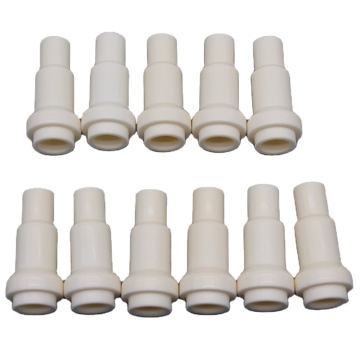 High Heat Resistance and Hardness 99% Polishing Alumina Ceramic Atomizing Nozzle for Sandblasting