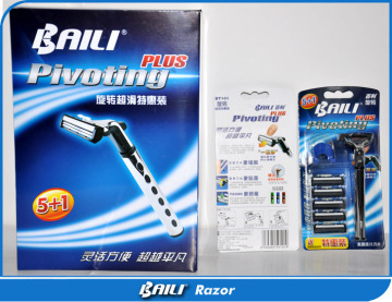 shaver blades 3 blade cartridge system razor