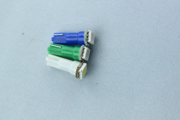 Custom Smd5050 24volt T5 Car Indicator Light Bulbs 0.5 W, Power Saving Vehicle Instrument Lights