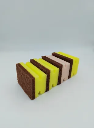 Grip Sponge Scourer Nail Saver Sponge Scourer