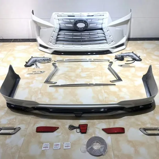 Premium Factory Price LX Design PP Material Car Bumpers for Toyota Innova 2016-2020