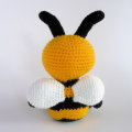 Amigurumi Bee nadziewane zabawka zwierzę lalki szydełka
