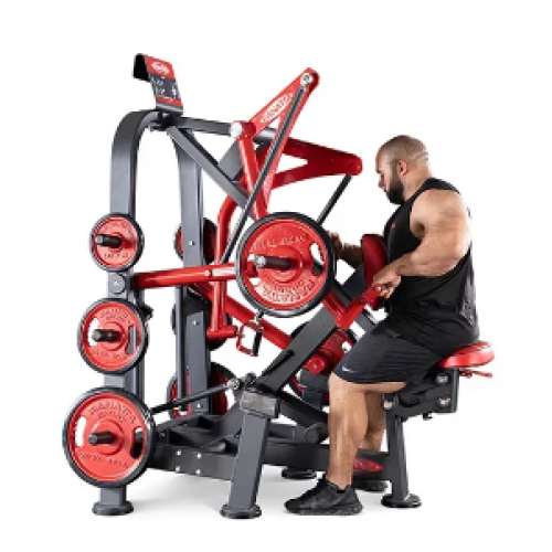 super low row plate loaded strength fitness
