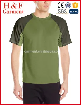 Factory price raglan short sleeve t shirt for men