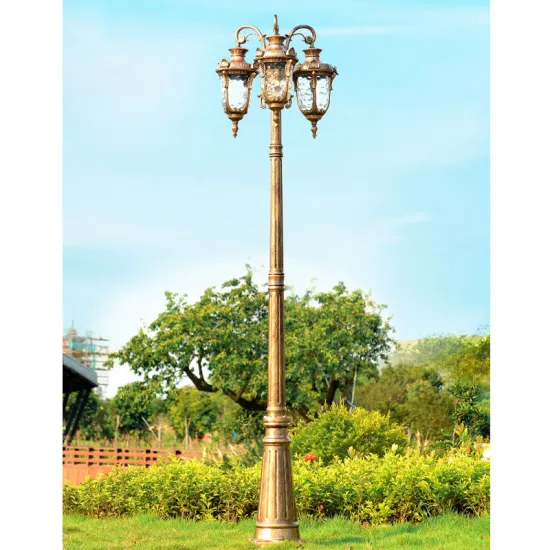 (H≈2.3M)Garden lights street lights lawn flowers park lights waterproof outdoor villa high pole lights landscape