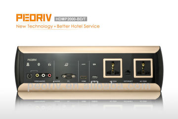 Hotel equipment HDMP2000-BD multimedia wall panel