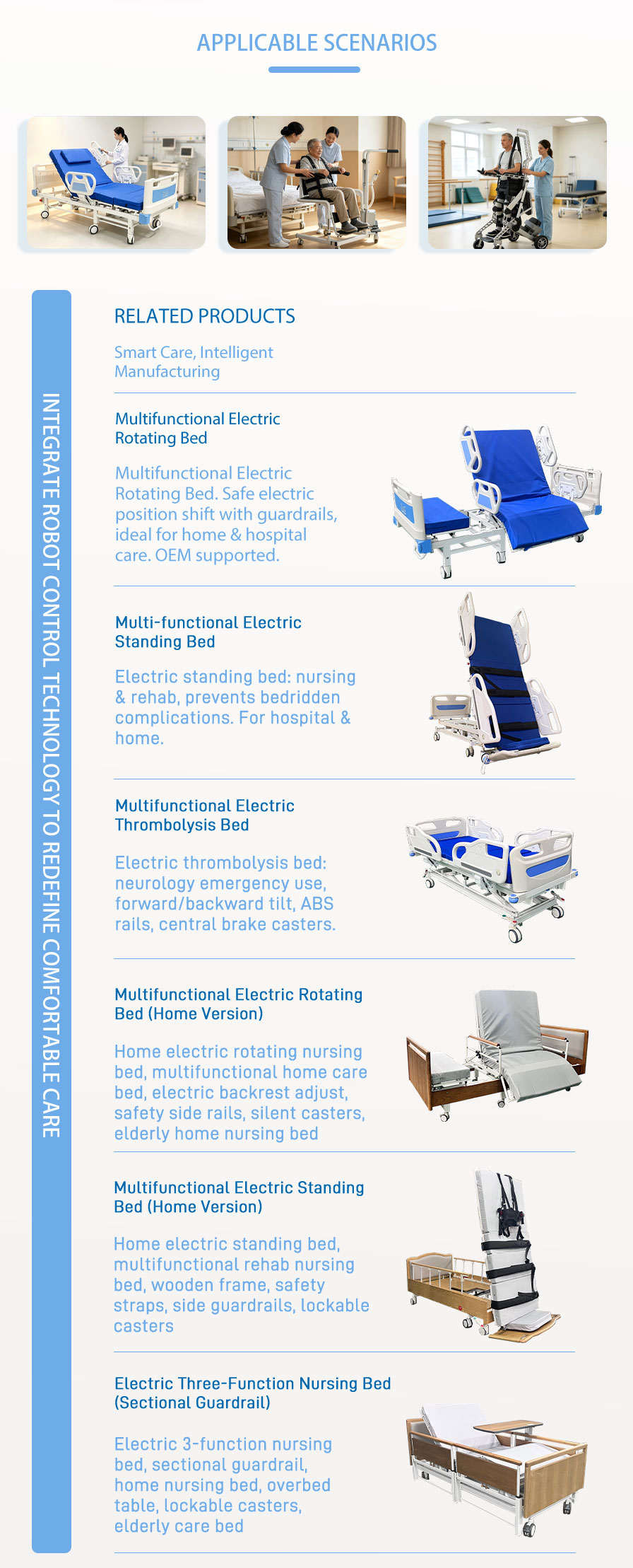 Electric Medical Bed