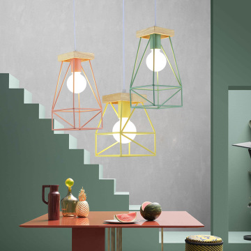 LEDER Mini Wooden Pendants Lamps