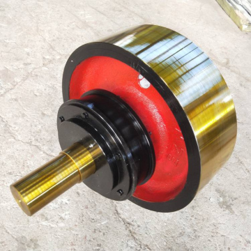 Τροχός ταξιδιού γερανού γέφυρας μονής και διπλής δοκού