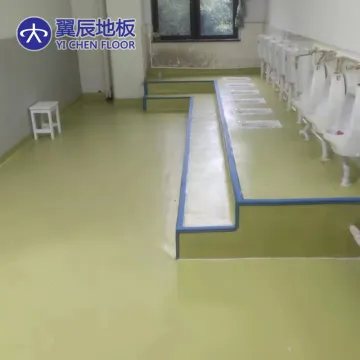 Eco Friendly Colorful Nursery School Kindergarten Classroom Flooring