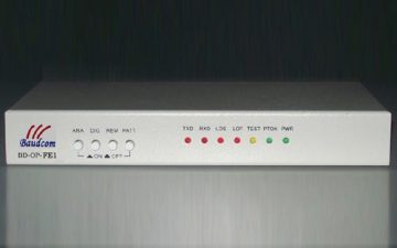 E1 Fiber Modem Optical Fiber Multiplexer