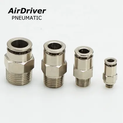 Stainless Steel Pneumatic Fitting Connector SS304 Pneumatic Parts