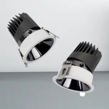Adjustable Commercial Spotlight Fixture Recessed Downlight
