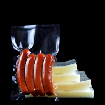 vacuum frozen and cooking food bags