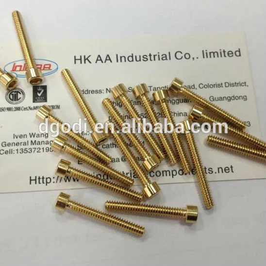 small pinion brass bolts and nuts, small pinion brass screws and nuts